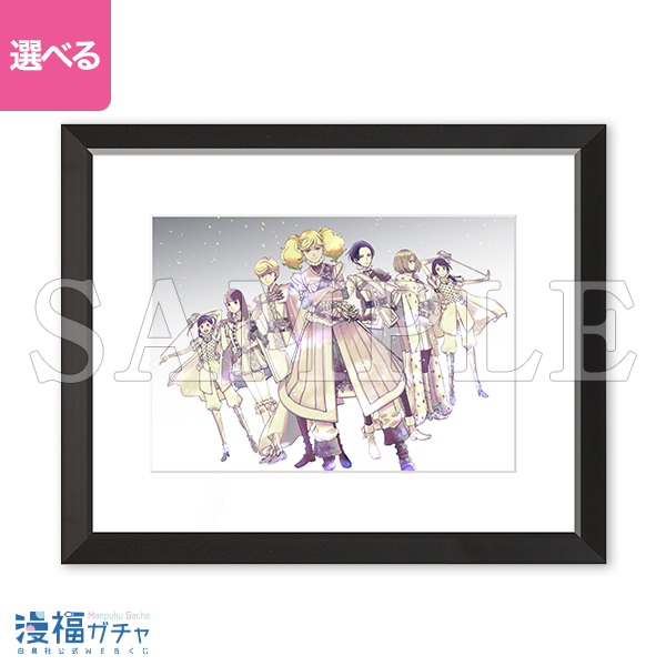 漫福ガチャ A賞 『悩殺ジャンキー』　高精細複製画 キャラファイングラフ 福山リョウコ連載20周年記念ガチャ | 【漫福ガチャ】白泉社公式