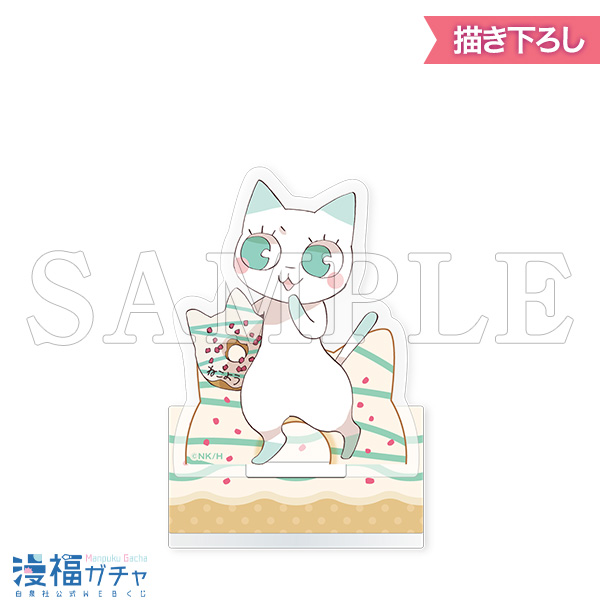 C07/アクリルスタンド ねこ三雲(八潮と三雲)