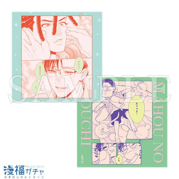 D10/ステッカー2枚セット まほうのおうち