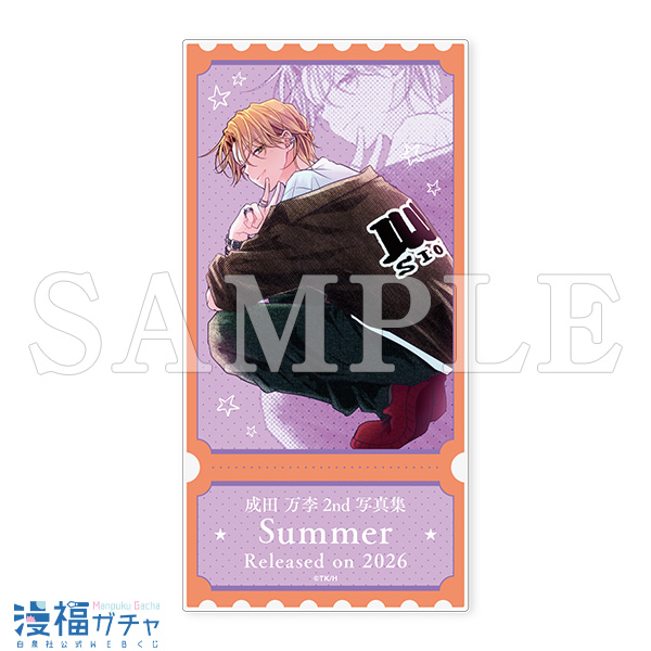 D11/チケット風アクリルカード