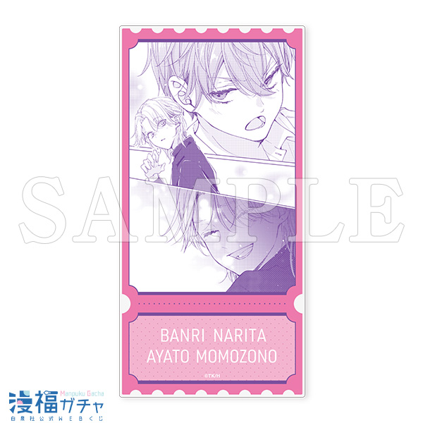 D17/チケット風アクリルカード